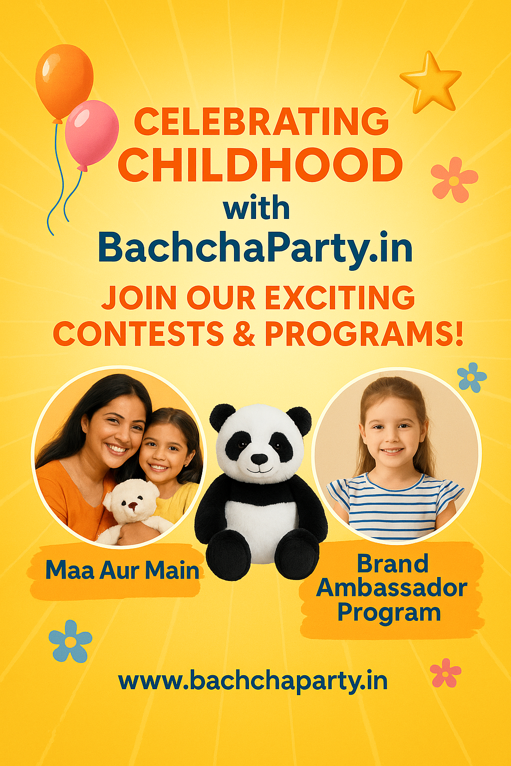 🌟 Celebrating Childhood with BachchaParty.in – Join Our Exciting Contests & Programs!