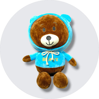 Bear Hat Teddy  - A Cozy and Cute Companion for All Ages!