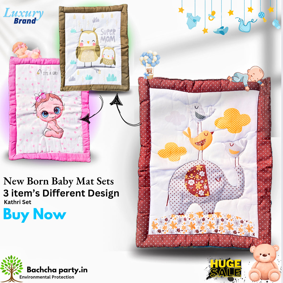 Kathri – Traditional Baby Mattress for Ultimate Comfort