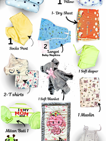 First Hug: 16-Item baby essentials