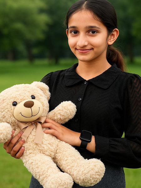 55cm Bow Tie Teddy Bear – Soft Plush Toy for Kids and Baby Gifts