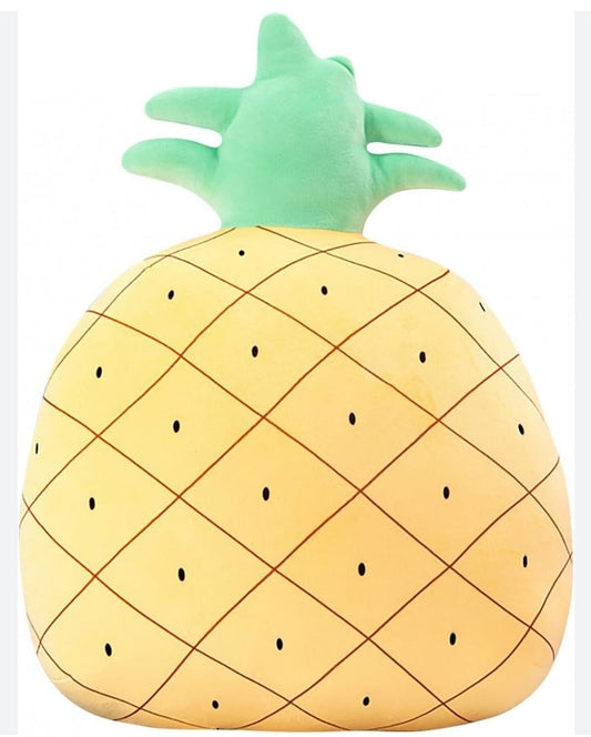 Pineapple Plush Pillow - Tropical Vibes for Cozy Comfort!