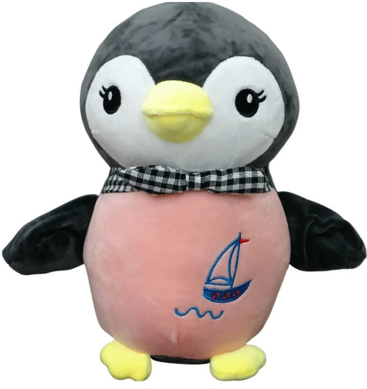 Black Penguin Plush Toy - A Stylish Companion for Playful Adventures"