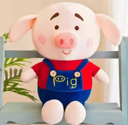Dress Pig Plush Toy - A Fashionista Friend for Playful Adventures!