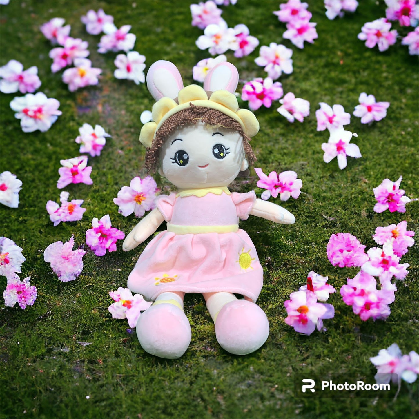 " Flower Doll Plush Toy - Whimsical Blooms and Endless Hugs!"