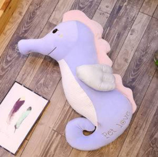"Sea Horse Wing Plush Toy - A Majestic Journey Underwater!"