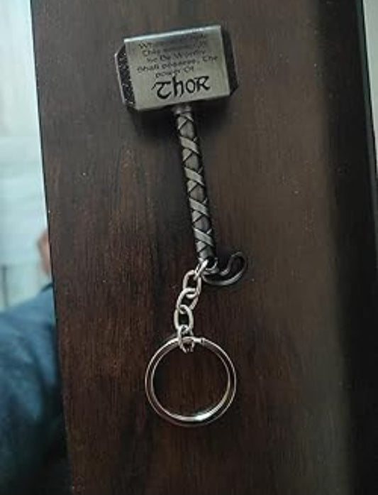 "Mjolnir Keychain - Channel the Power of Thor!"