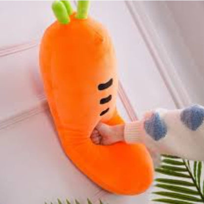 Carrot Plush Pillow - Cuddle Up with Veggie Delight!