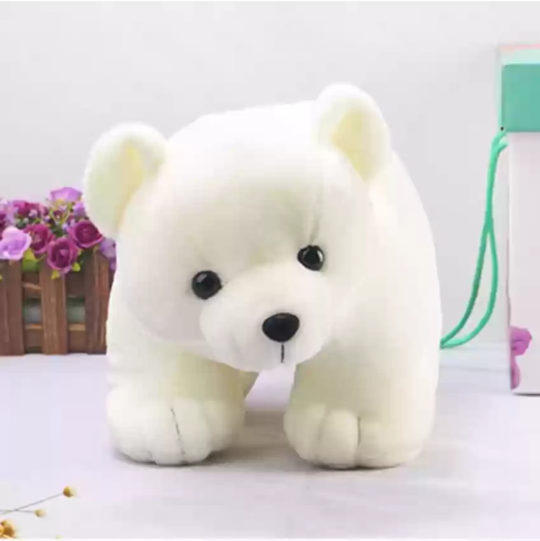 "Arctic Explorer Polar Bear Plush - Embark on Frosty Adventures!"