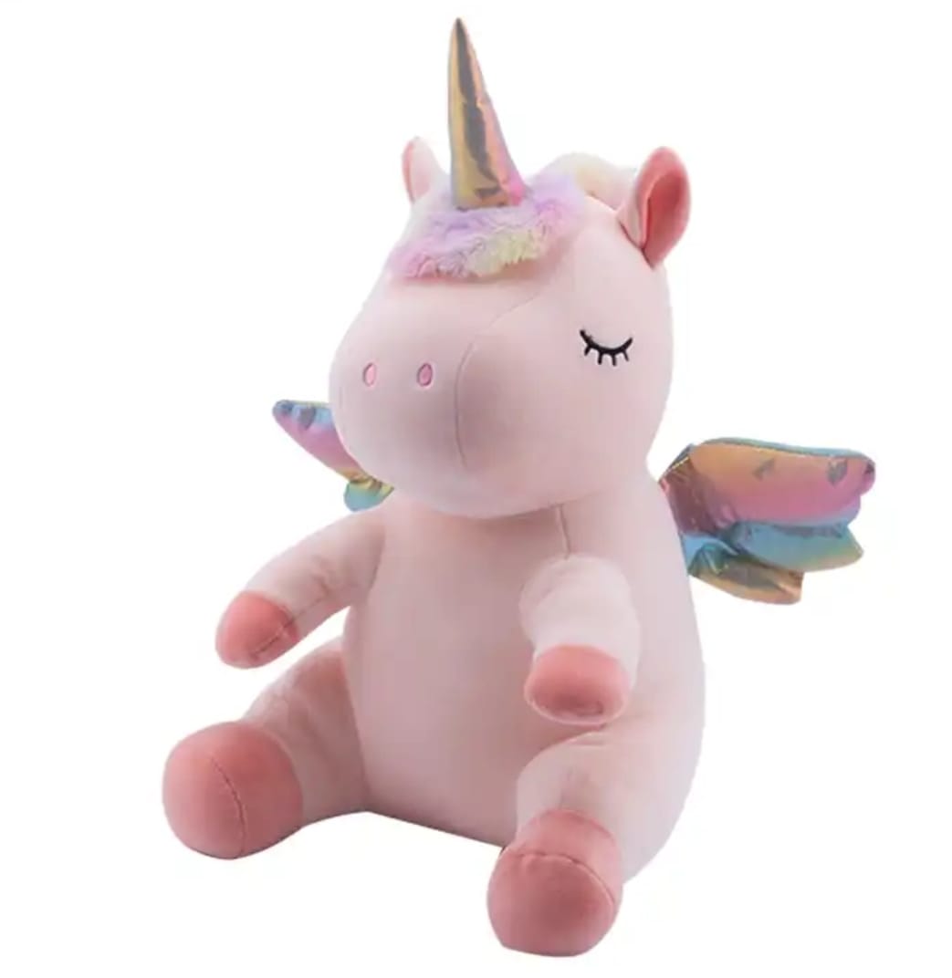 "Starry Unicorn Plush - Sparkle and Shine with Magical Wonder!"