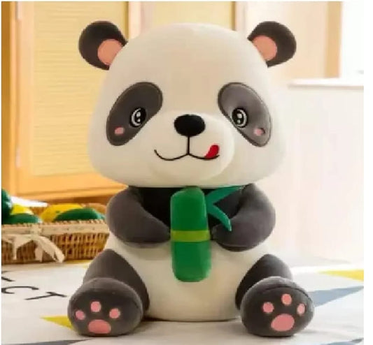 "Bamboo Forest Panda Plush - Explore the Serenity of Nature!"