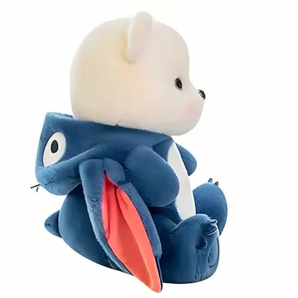Blue Hoodie Teddy Bear Soft Toy 45cm