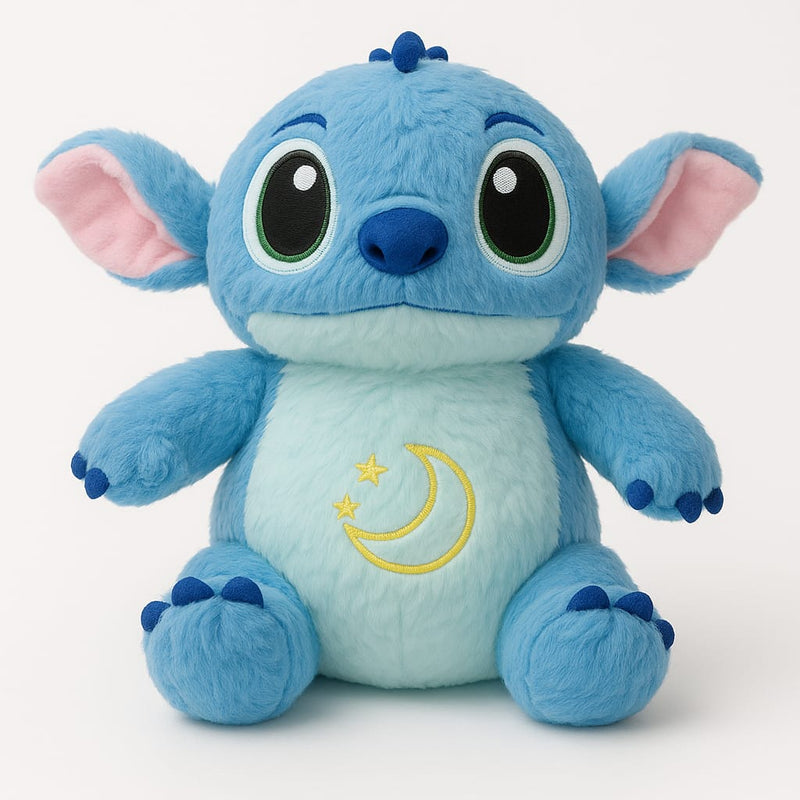 Breathing Stitch Soft Toy – 28cm Plush Sleep Buddy