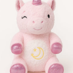 Breathing Unicorn Soft Toy – 28cm Plush Sleep Buddy