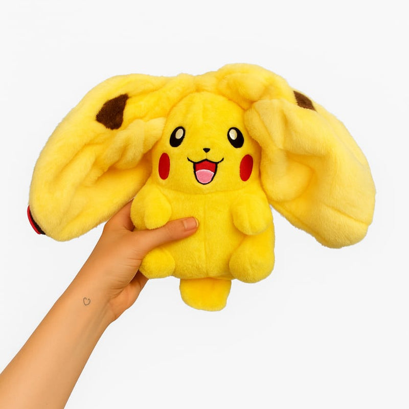 Zipper Pikachu Soft Toy – 20cm Plush Stuffed Animal