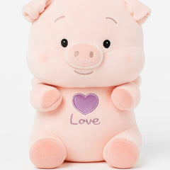 Heart Pig Plush Toy 35 cm – Soft & Cute Gift for Kids