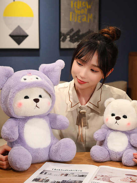 Kiwai Hoodie Teddy Bear Soft Toy 45cm