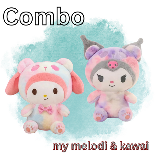 My Melodi & Kawao: Adorable Plush Duo for Cuddly Adventures