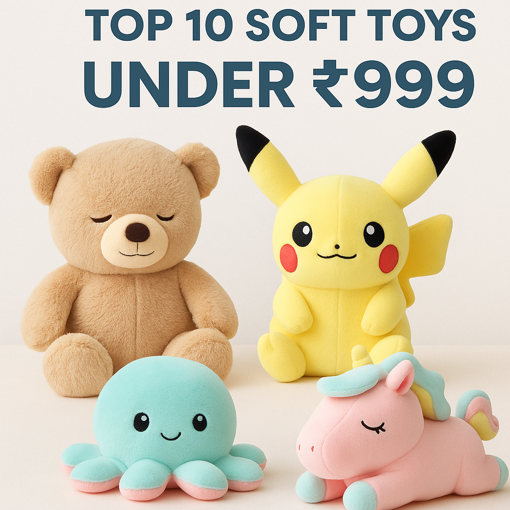 Top 10 Budget-Friendly Soft Toys Under ₹999 in India (2025 Edition)