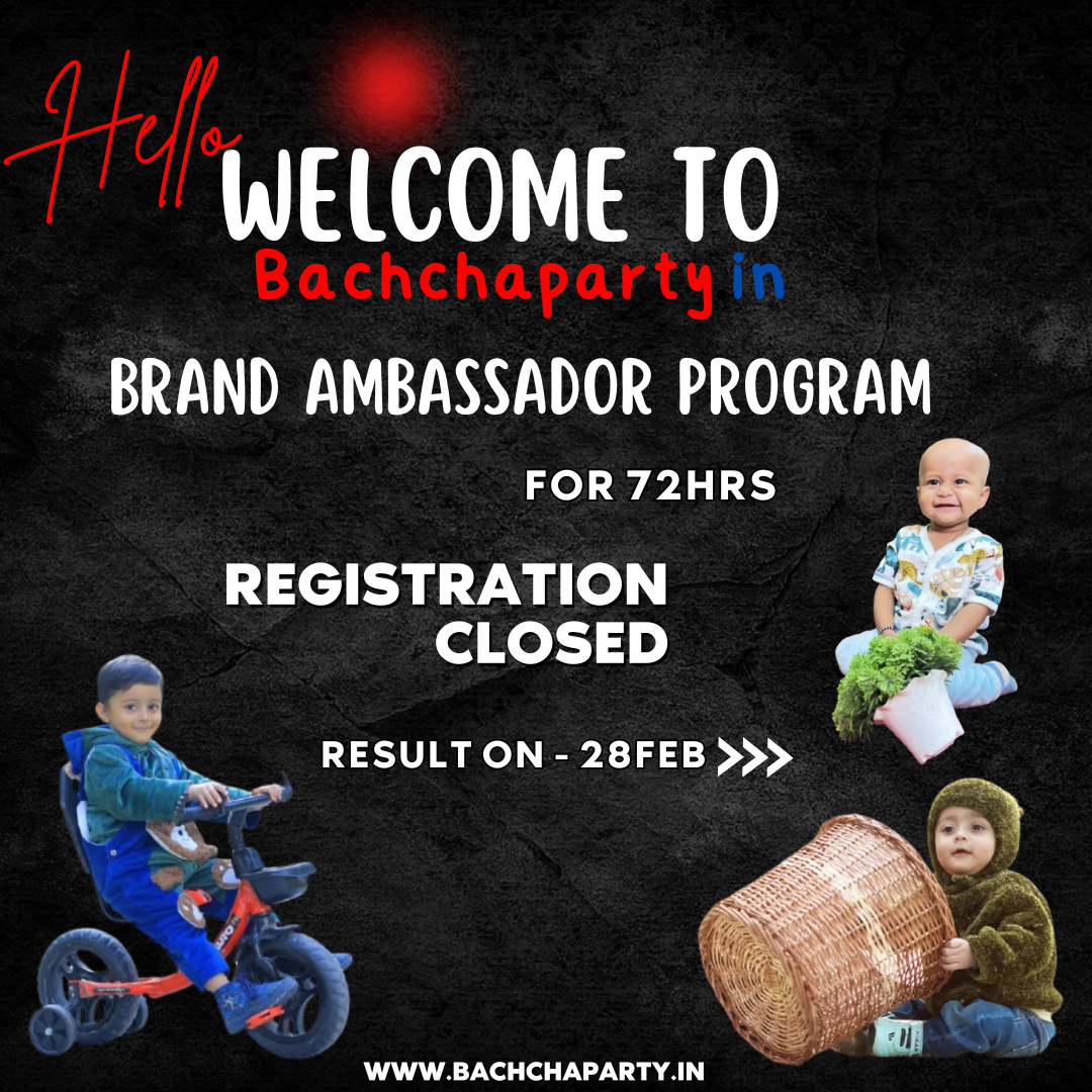🌟 BachchaParty.in Brand Ambassador Contest 2025 – 🎉