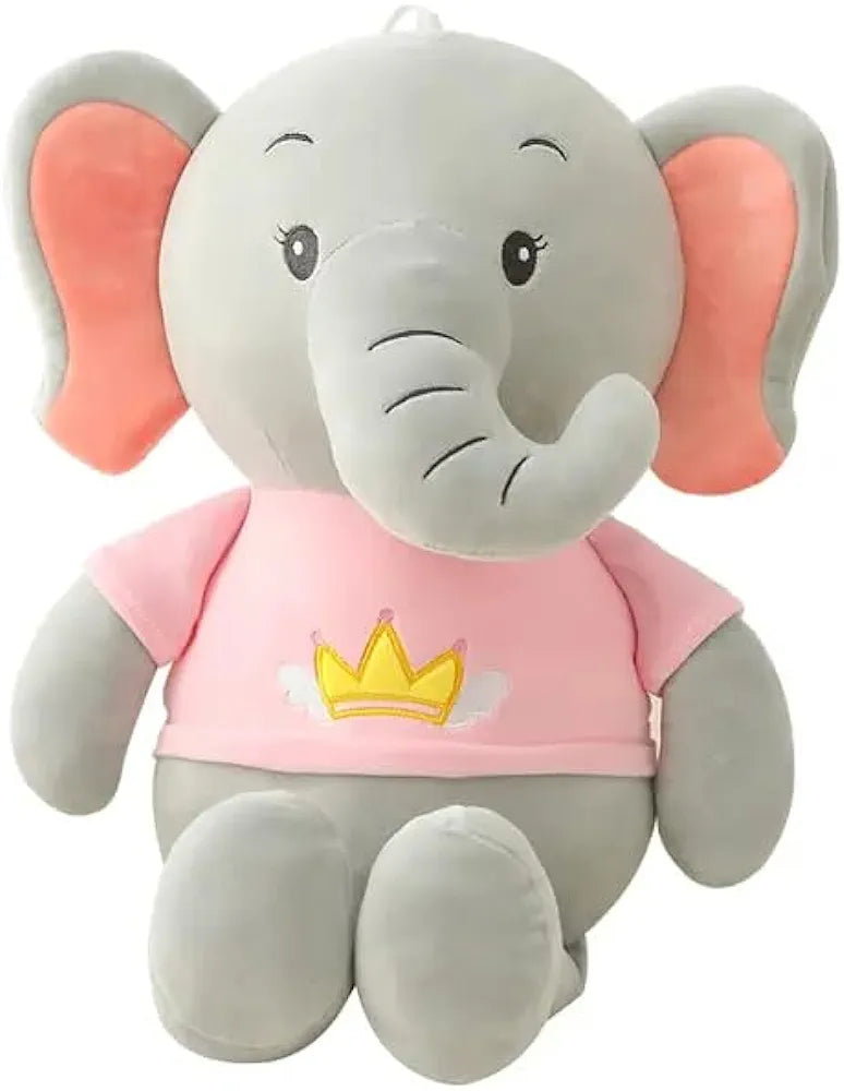 🐘 King Elephant – 55 cm Majestic Plush Toy for Kids & Elephant Enthusiasts | Bachha Party 🌟