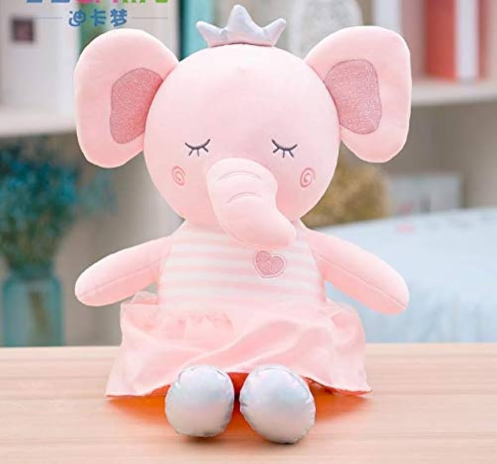 Queen Elephant 50 cm Plush Toy with Long Legs -