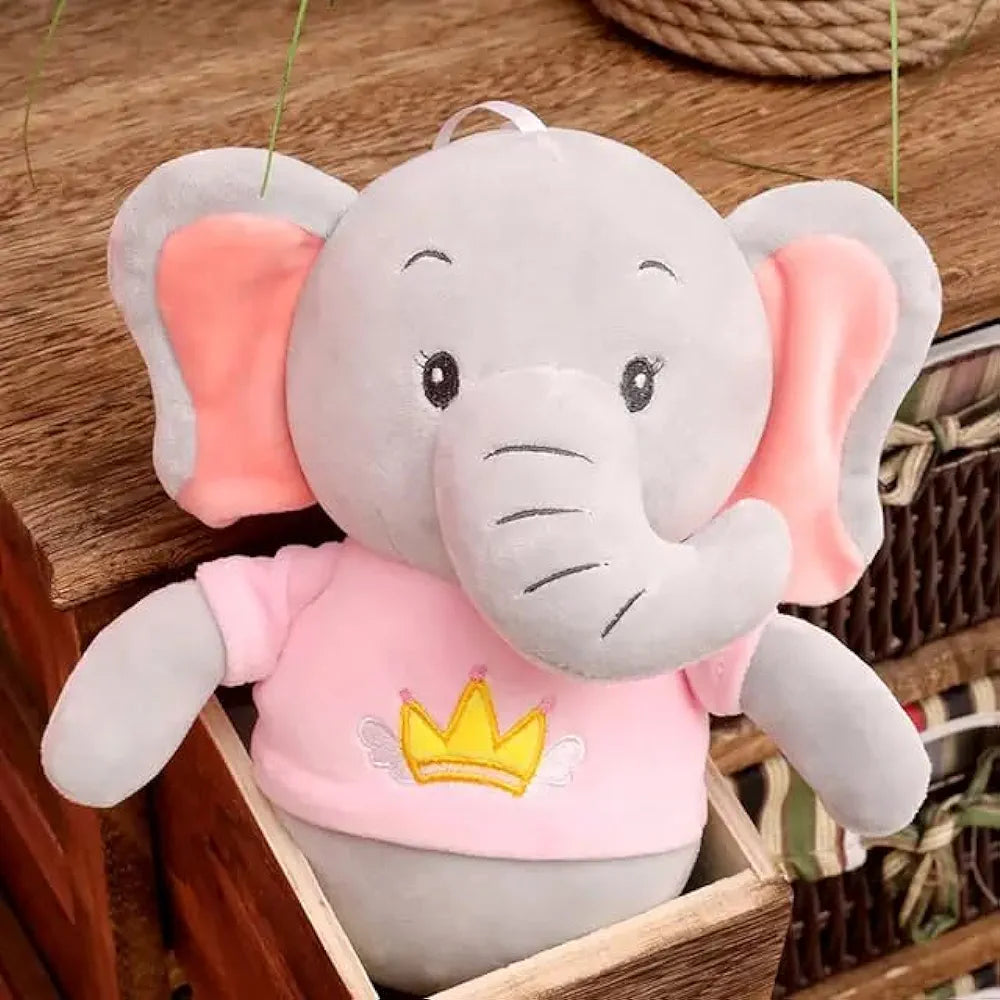 🐘 King Elephant – 55 cm Majestic Plush Toy for Kids & Elephant Enthusiasts | Bachha Party 🌟