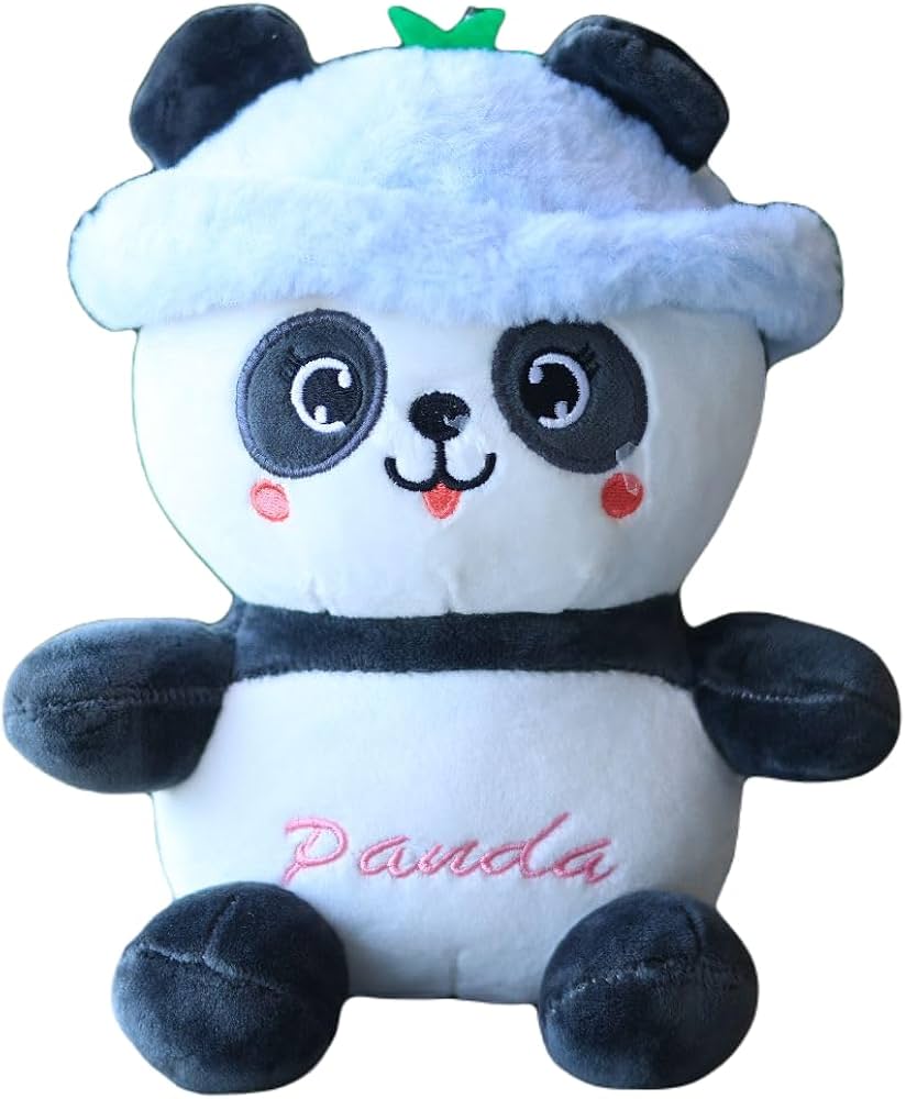 Cap Panda 35 cm Furry Soft Toy