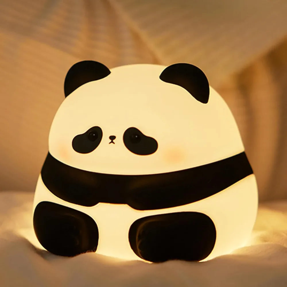 Rechargeable Sitting Panda Touch LED Lamp