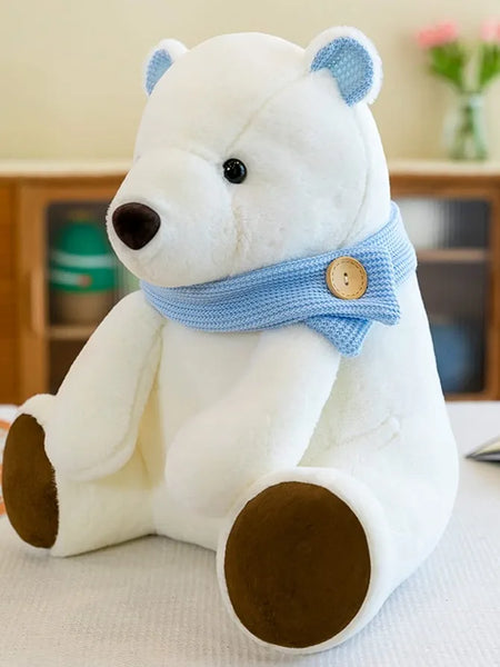 Adorable 28cm Polar Bear Soft Toy: Perfect Cuddle Companion