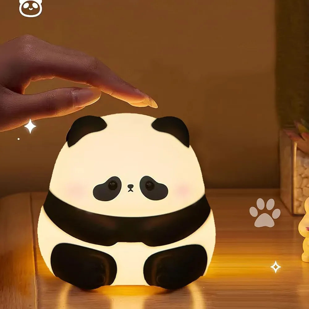 Rechargeable Sitting Panda Touch LED Lamp