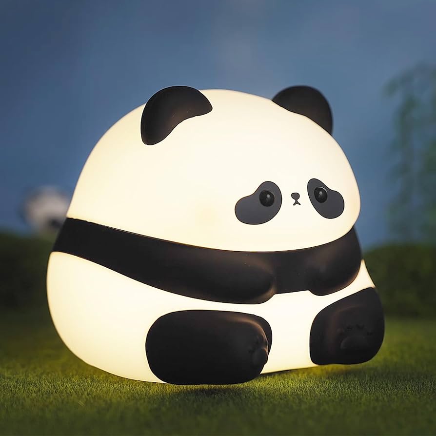 Rechargeable Sitting Panda Touch LED Lamp