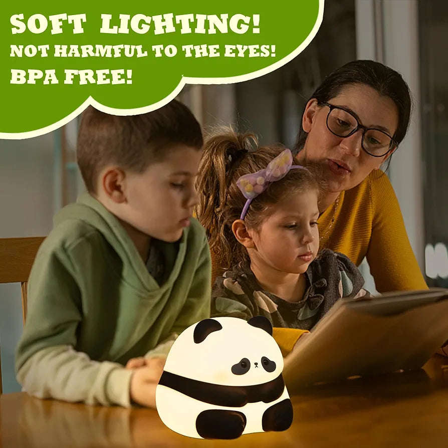 Rechargeable Sitting Panda Touch LED Lamp