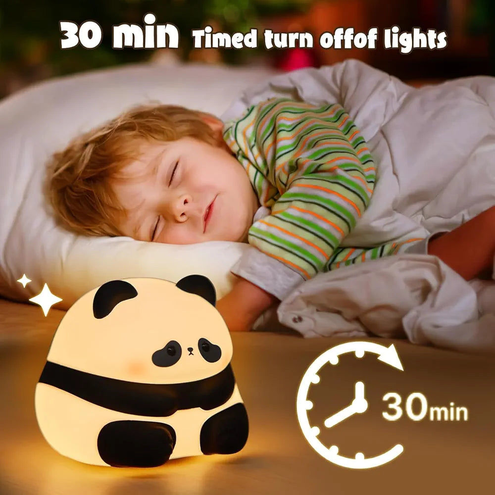 Rechargeable Sitting Panda Touch LED Lamp