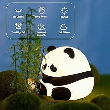 Rechargeable Sitting Panda Touch LED Lamp