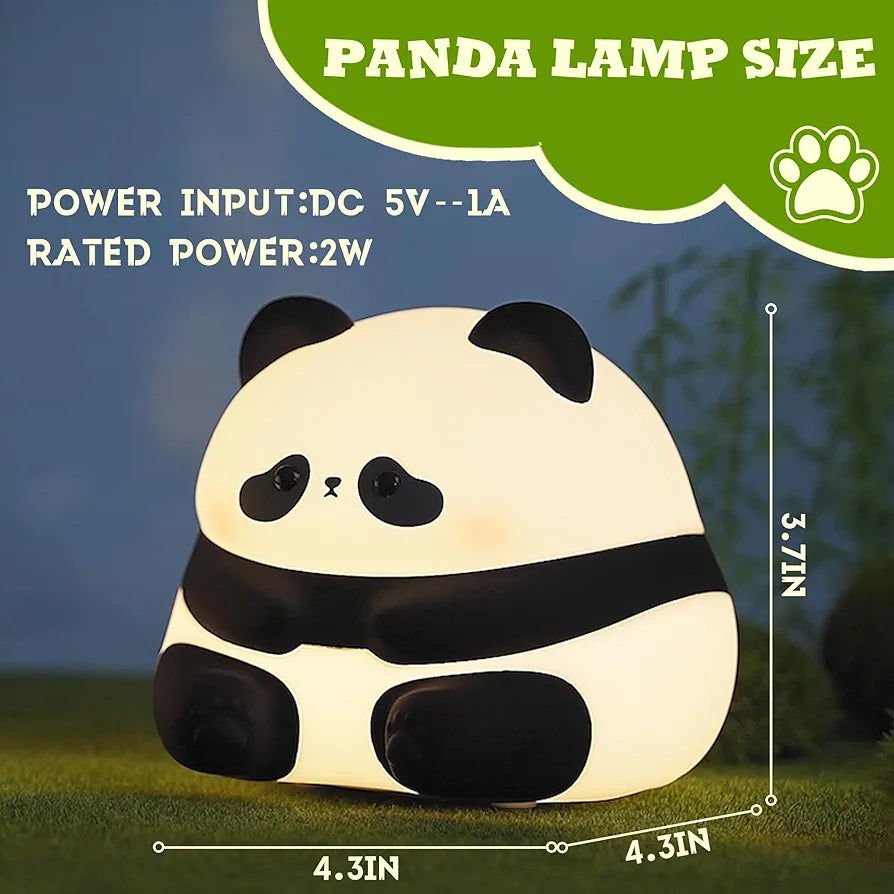 Rechargeable Sitting Panda Touch LED Lamp