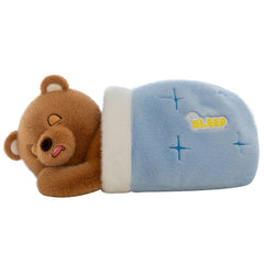 Soothing  Breathing Teddy Bear with Light & Music  Battery Operated 30 cm