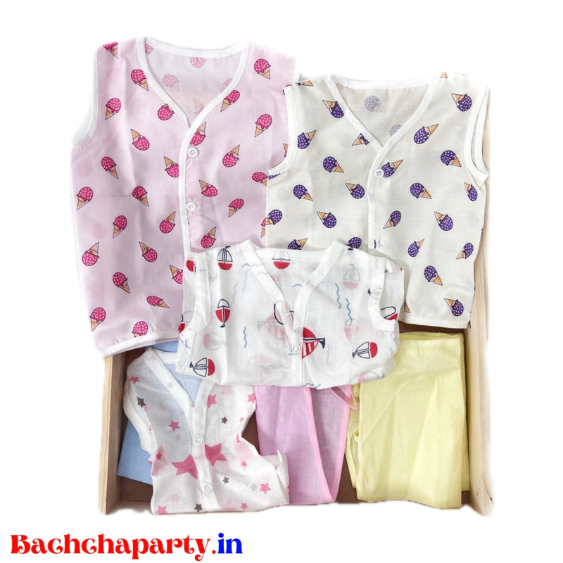 Jhabla and langot set of 4