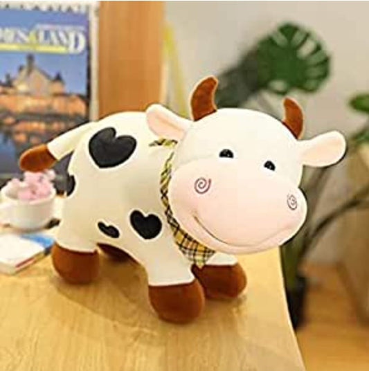 Product Listing: Cow Soft Toy - 28 cm