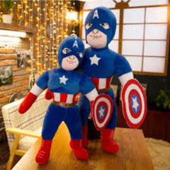 Captain America Plush Toy - Embrace Heroic Hugs!