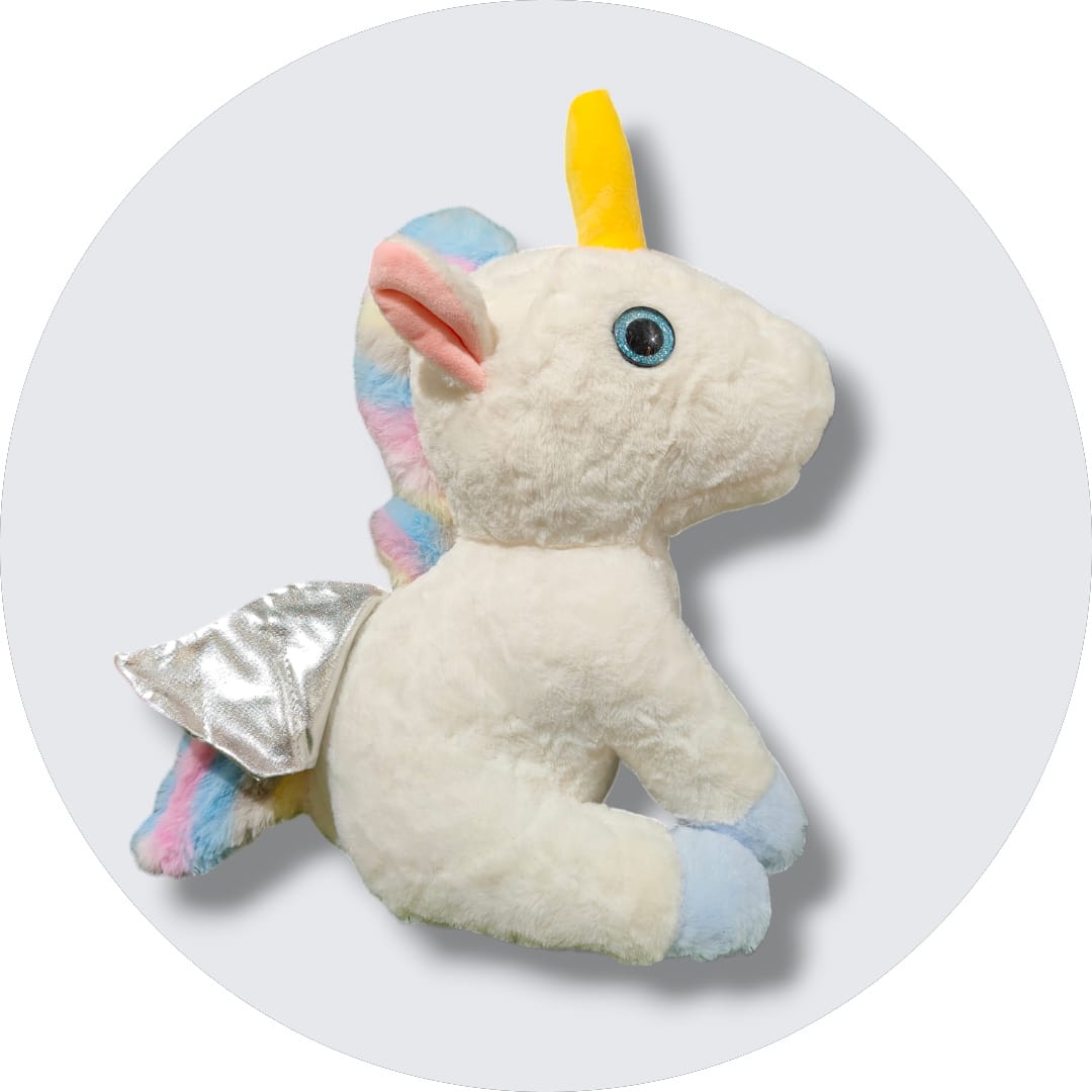 Experience Enchantment with  Cute Unicorn Plush Toy! 🦄