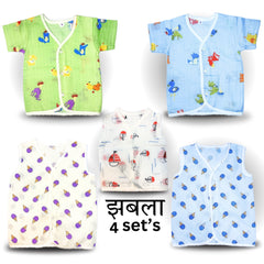 Boys Jhabla (set of 3)+Langot (set of 3)