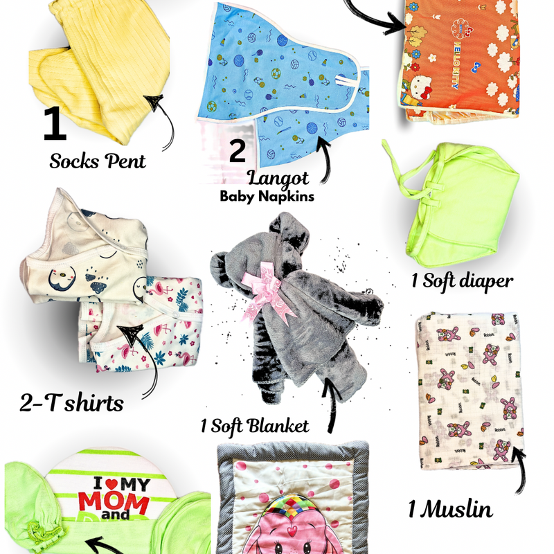 First Hug: 16-Item baby essentials