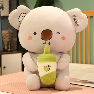 🍾 Bottle Bear Plush Toy – 35 cm Soft and Unique Stuffed Bear, Perfect for Kids and Adults | Bachha Party 🌟