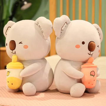 🍾 Bottle Bear Plush Toy – 35 cm Soft and Unique Stuffed Bear, Perfect for Kids and Adults | Bachha Party 🌟