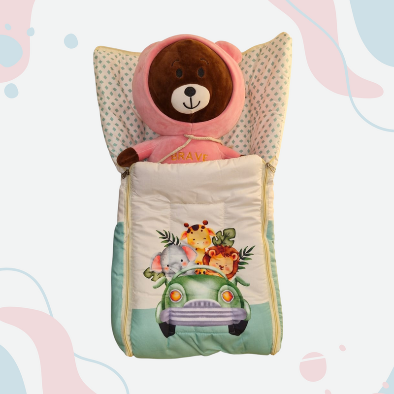 Baby Premium Carry Nest – Snug, Stylish, and Travel-Ready