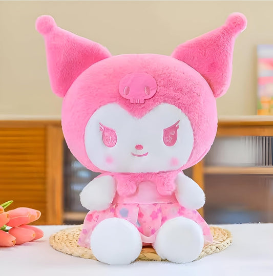 Pink Frock Kawaii Soft Toy - 28 cm