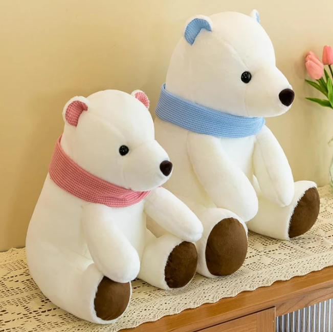 Polar Bear Combo – Cute, Cuddly, and Perfect for Gifting!