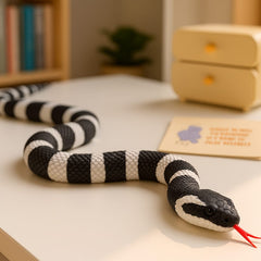 100cm Snake Plush Toy – Long Soft Stuffed Reptile for Kids and Animal Lovers