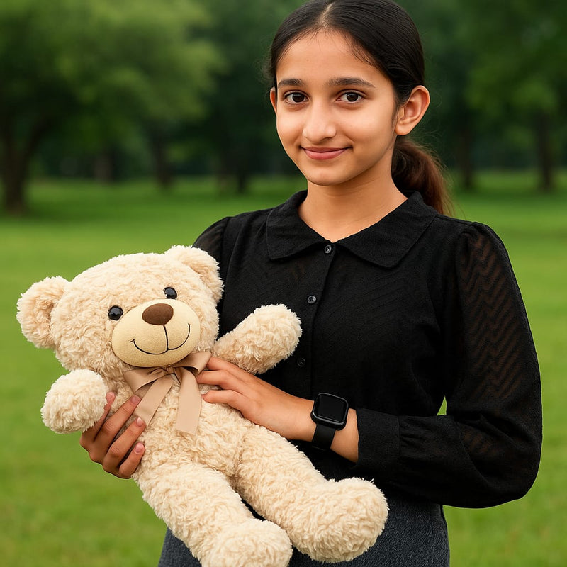 55cm Bow Tie Teddy Bear – Soft Plush Toy for Kids and Baby Gifts